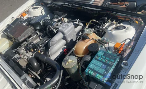 1989 BMW 635 Csi Automatic из США, поврежденный, VIN WBAEC841XK3268986